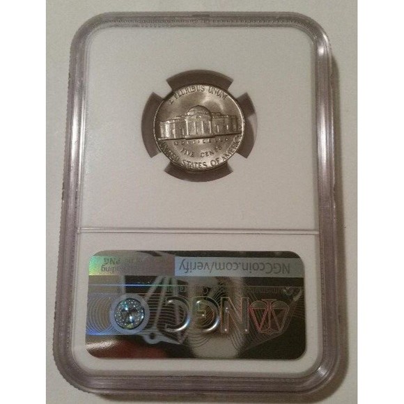 1956 D Jefferson Nickel MS66 NGC - Picture 2 of 2